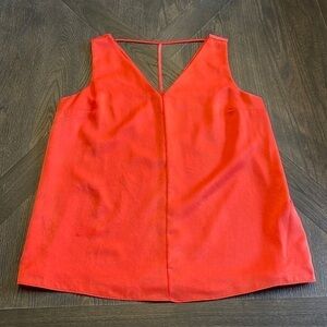 BAR III Orange Sleeveless Top Size Medium